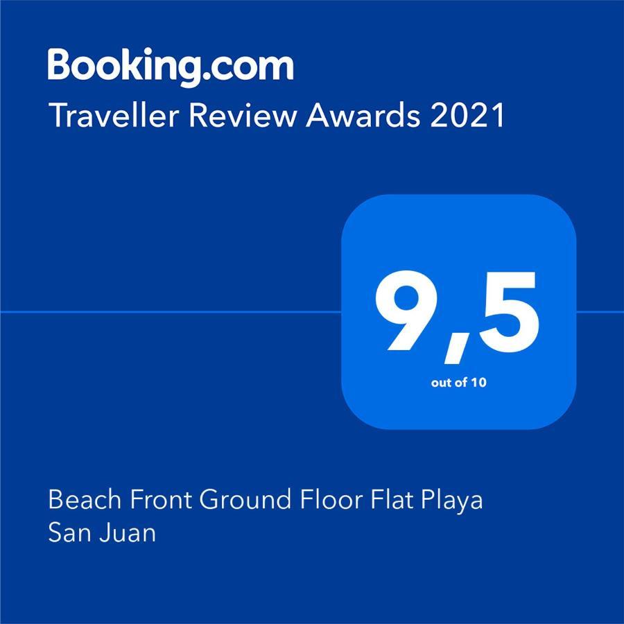 Beach Front Ground Floor Flat Playa San Juan El Campello Buitenkant foto